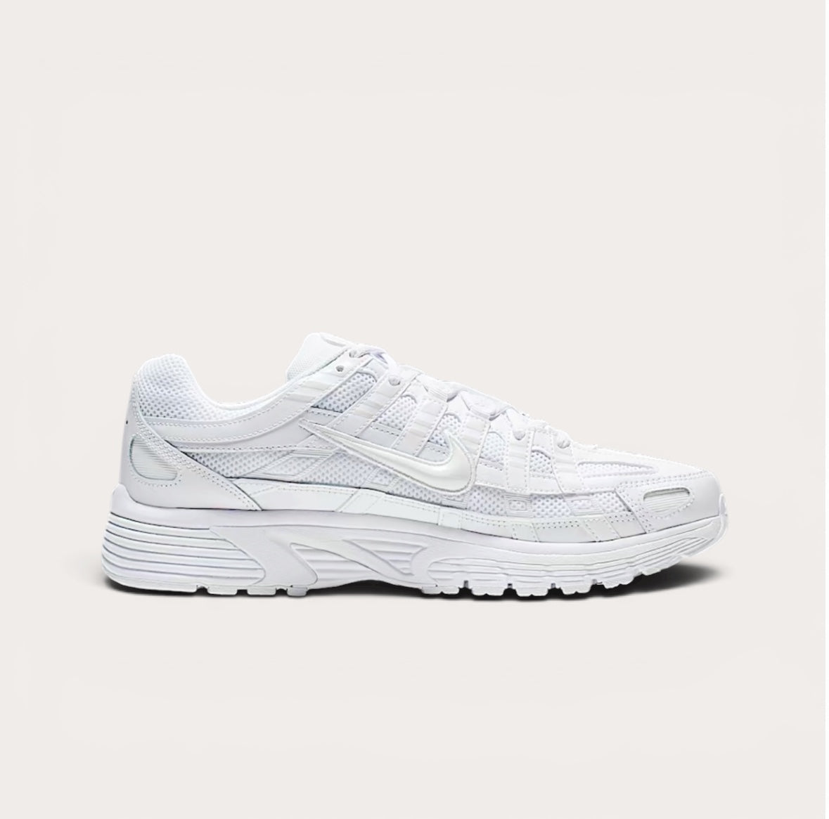 Nike P-6000 Triple White