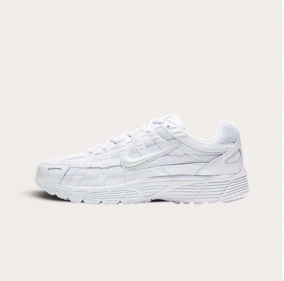 Nike P-6000 Triple White