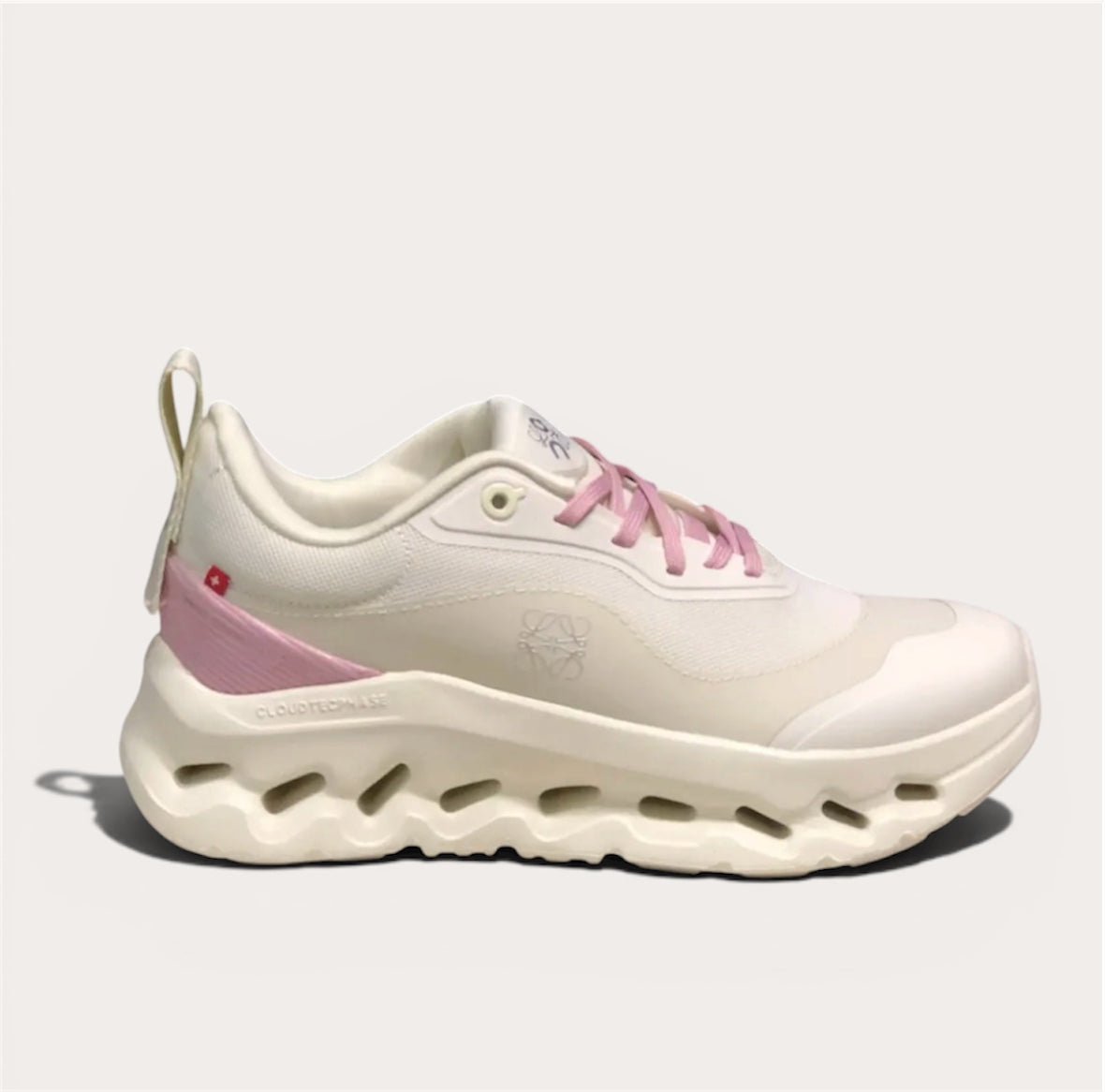 On x Loewe Cloudtec Phase White Pink