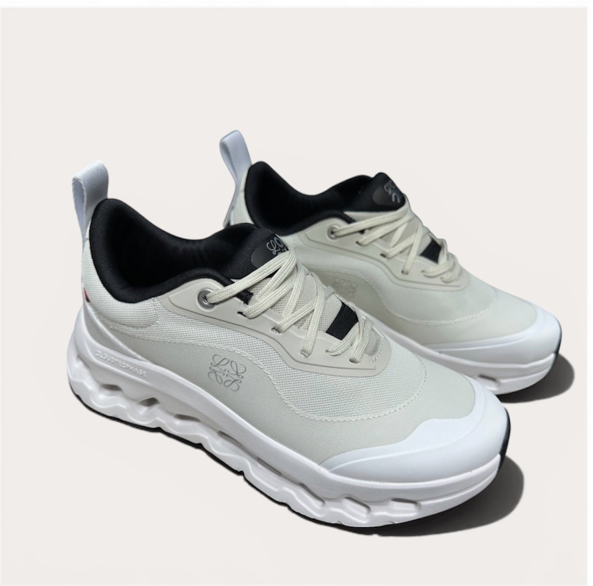 On x Loewe Cloudtec Phase Cream Black