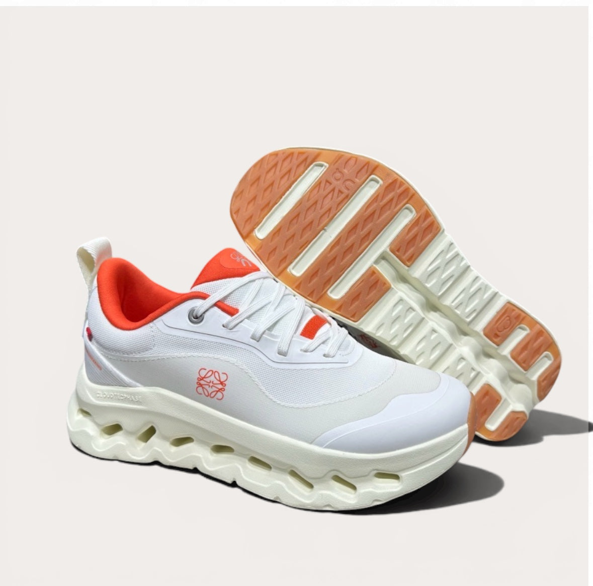 On x Loewe Cloudtec Phase White Orange