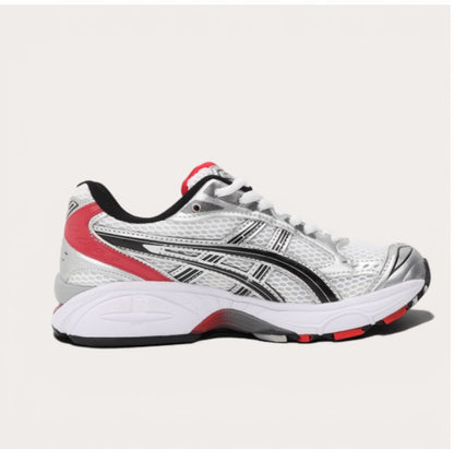 Asics Gel-Kayano 14 White Silver Red
