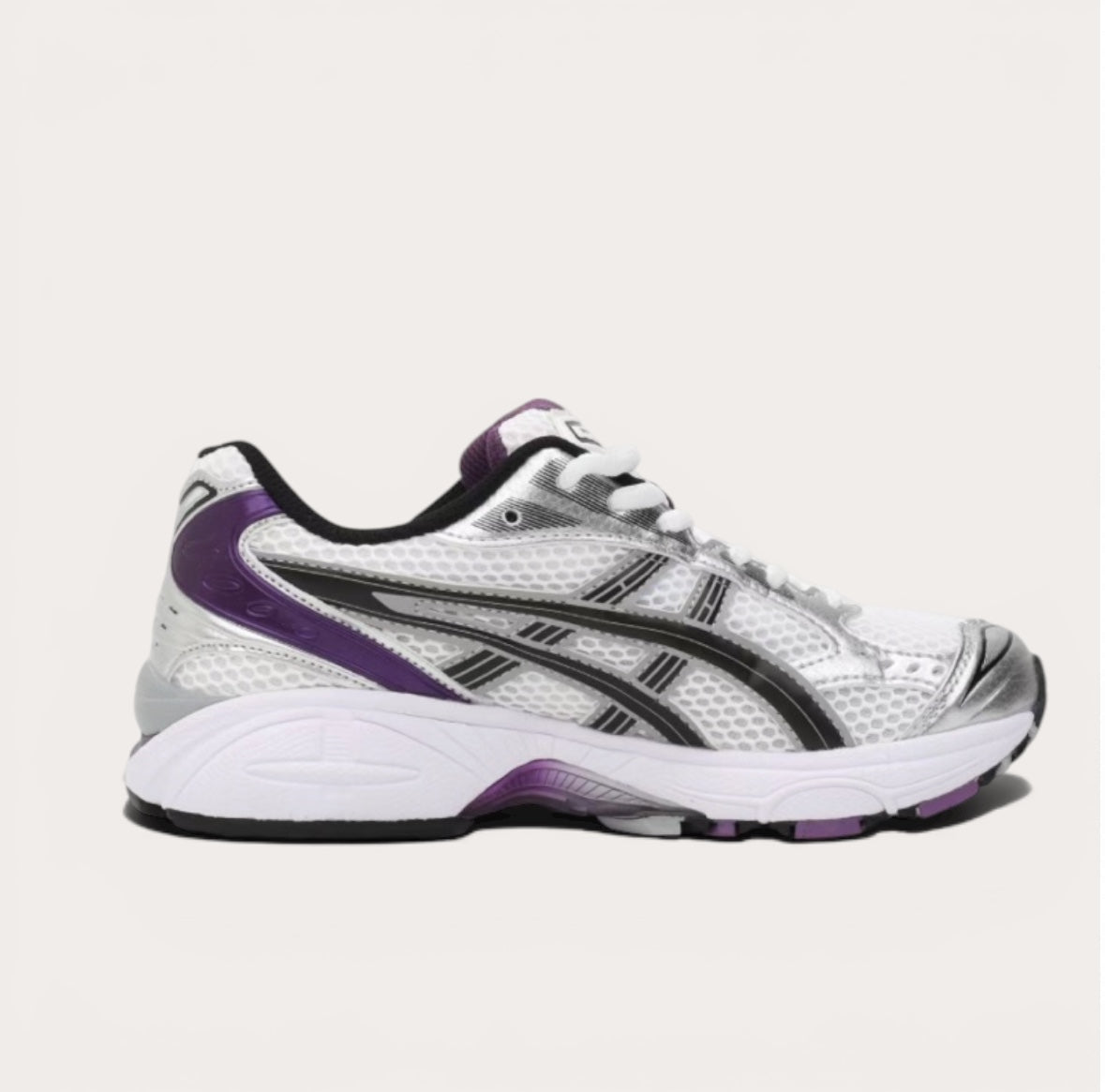 Asics Gel-Kayano 14 White Purple Silver