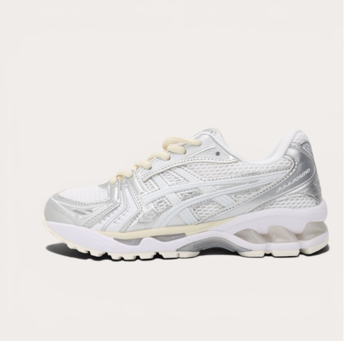 Asics Gel-Kayano 14 White Silver Cream