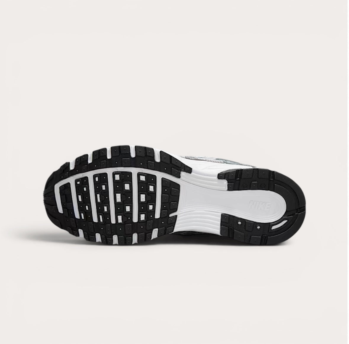 Nike P-6000 Silver Black White