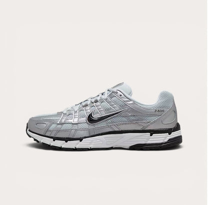 Nike P-6000 Silver Black White