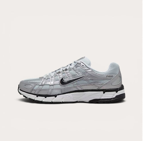 Nike P-6000 Silver Black White