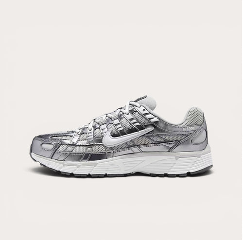 Nike P-6000 Metallic Silver White