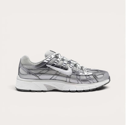 Nike P-6000 Metallic Silver White