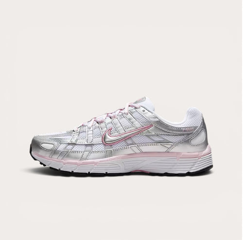 Nike P-6000 White Silver Pink