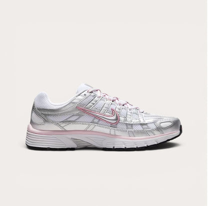 Nike P-6000 White Silver Pink
