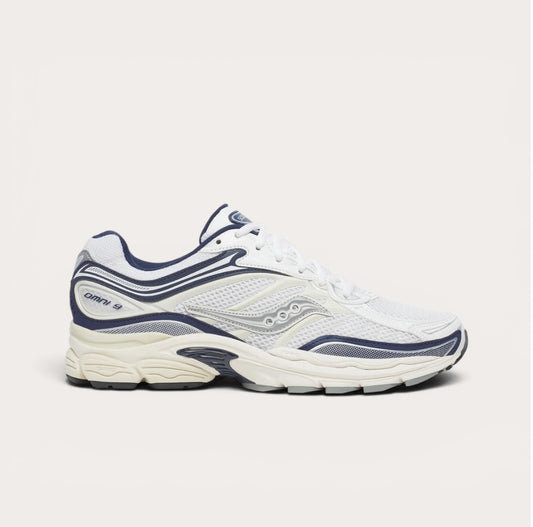 Saucony Omni 9 White Navy