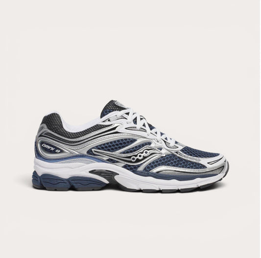 Saucony Omni 9 Navy Silver