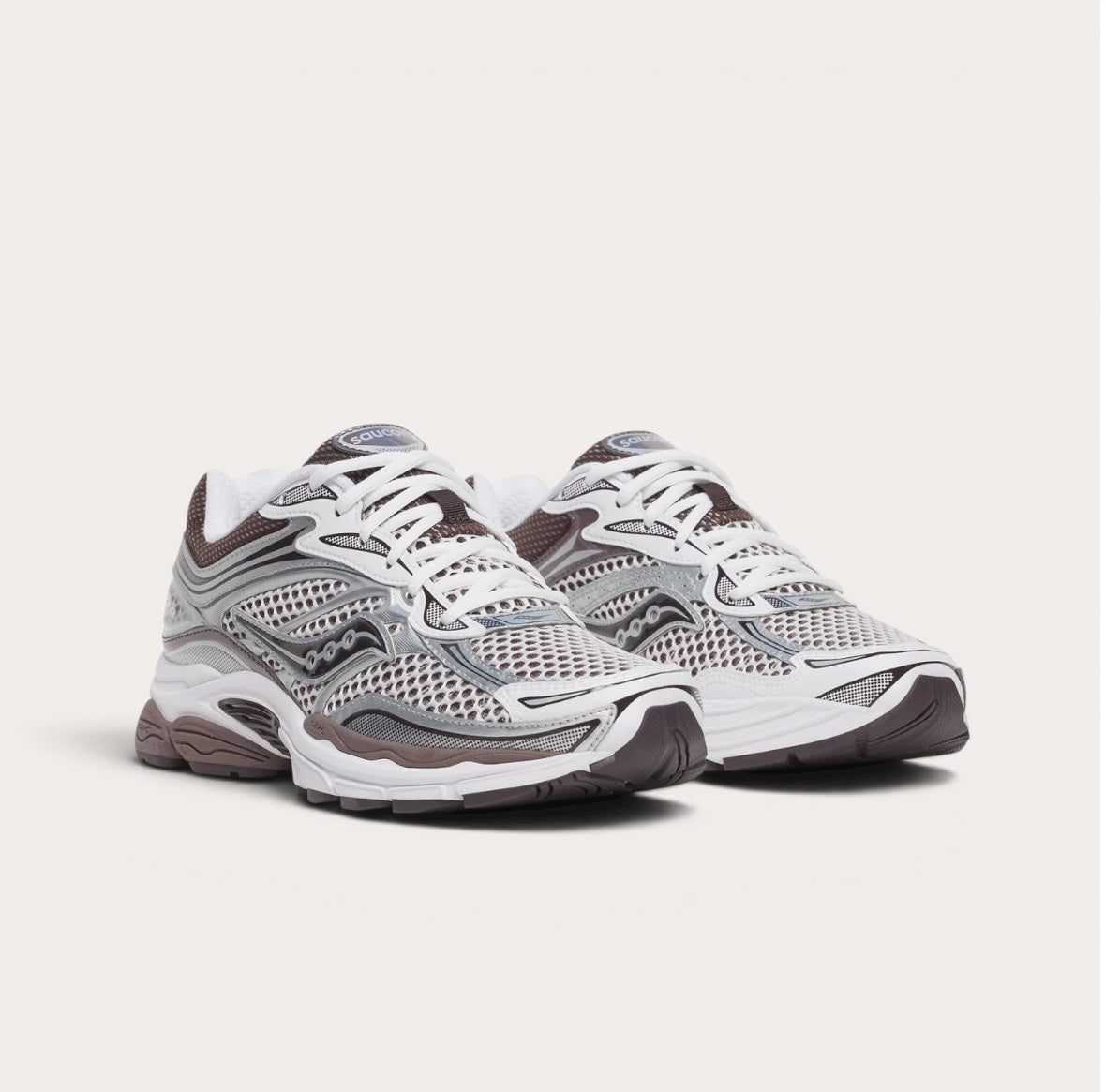 Saucony Omni 9 White Brown